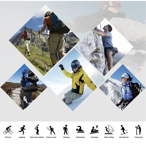 Windproof Skull Cap Helmet Liner Winter Thermal Cycling Beanie Hat For Men Women - Picture 2 of 5